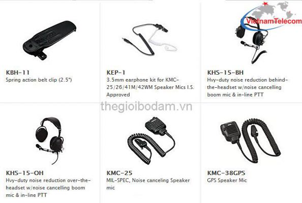 Phụ kiện máy bộ đàm Kenwood NX200/NX300 chính hãng, bền bỉ, Phu kien may bo dam Kenwood NX200 NX300 chinh hang
