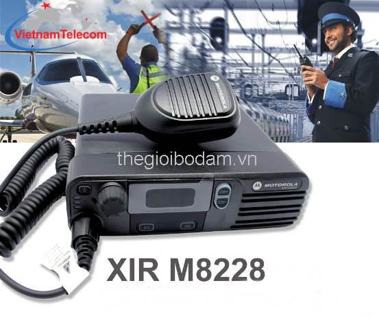 Máy bộ đàm Motorola XiR M8220/M8228 chính hãng, giá tốt tại Vietnam Telecom, May bo dam Motorola XiR M8220 M8228 chinh hang gia tot