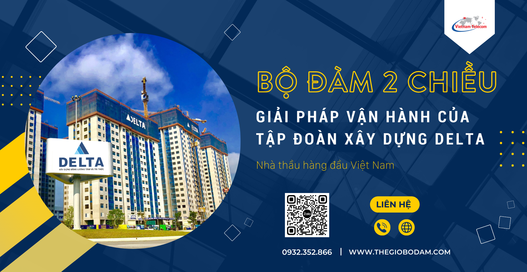 Black Modern Digital Marketing Banner