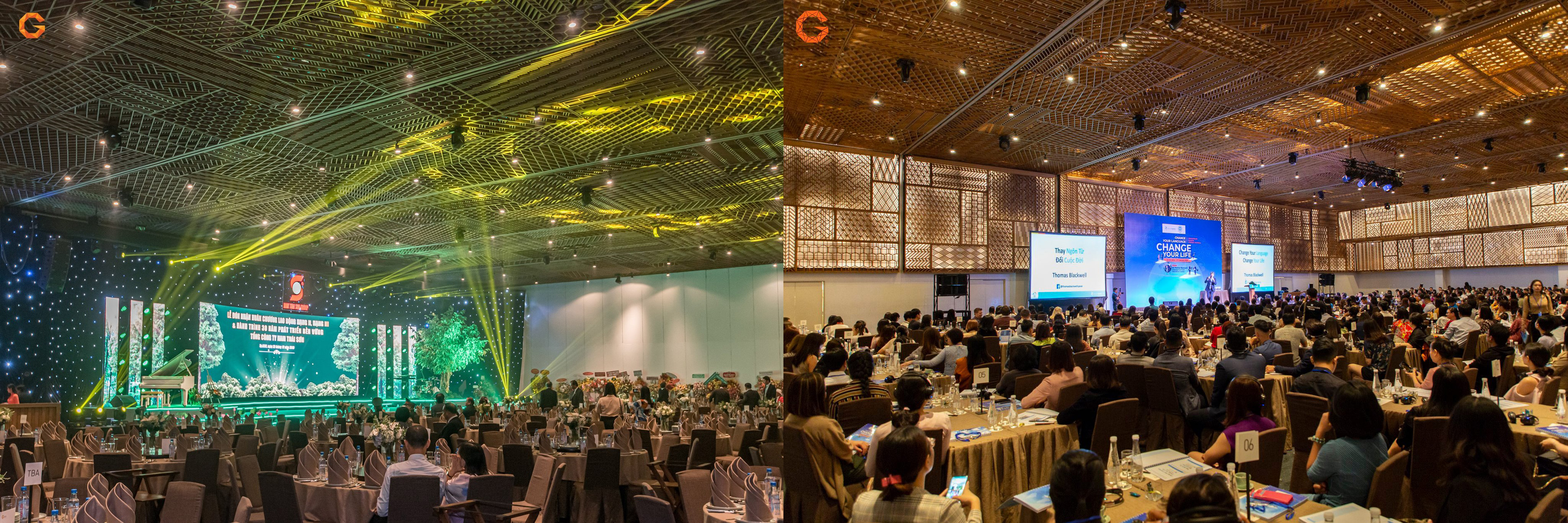 Phòng tổ chức sự kiện tại GEM Center