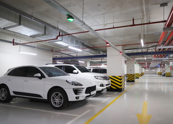Tầng hầm để xe chung cư bố trí khoa học