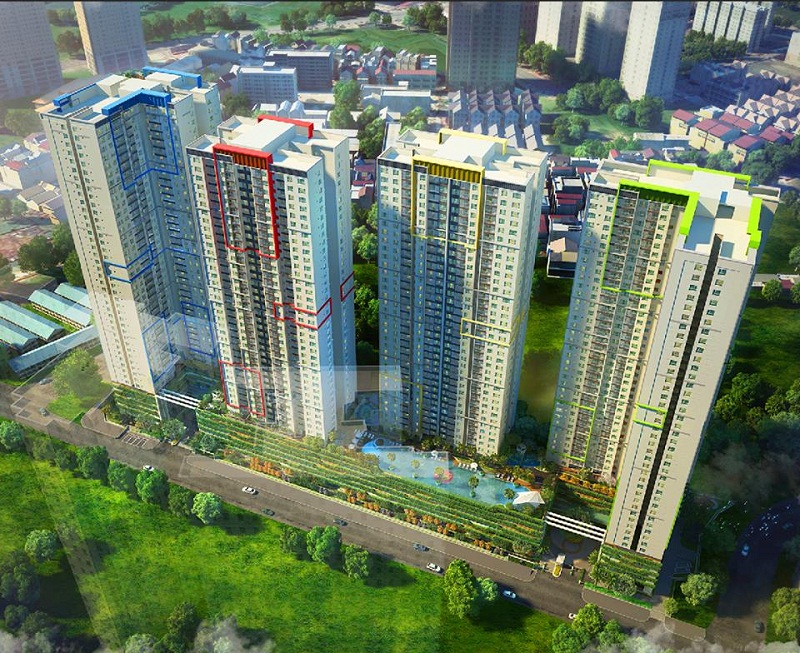 Toàn cảnh chung cư Seasons Avenue 