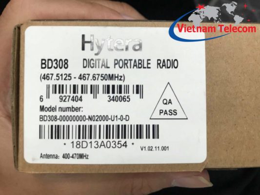 Hình ảnh thực tế khi mở hộp HYT BD308