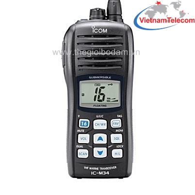 Máy bộ đàm ICOM IC-M34 chính hãng, giá tốt