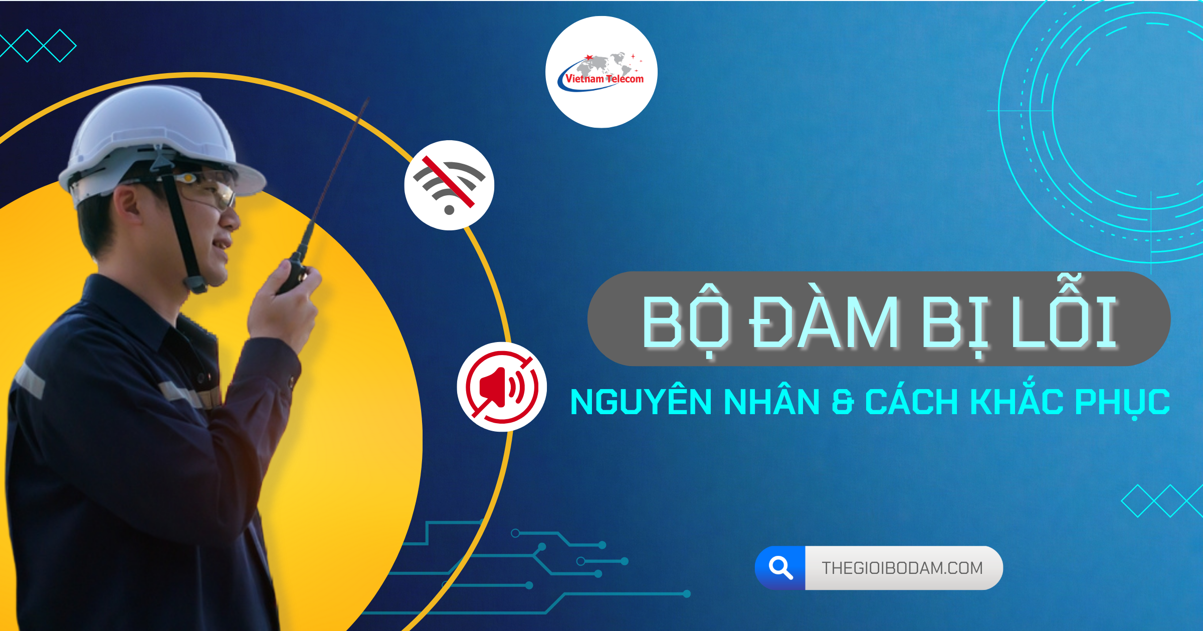 Blue Gradient MOdern Futuristic innovation Technology Youtube Thumbnail