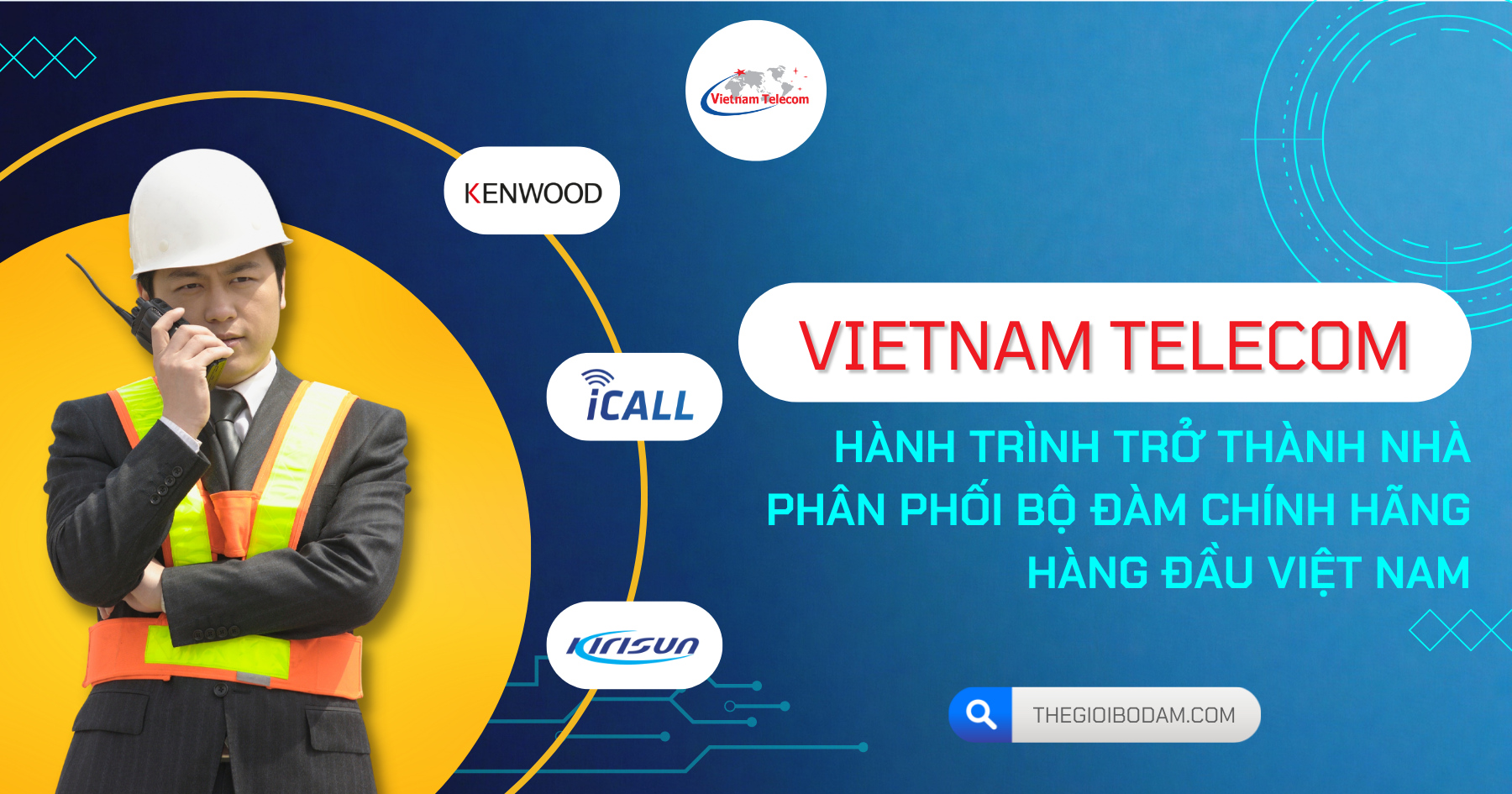 Blue Gradient MOdern Futuristic innovation Technology Youtube Thumbnail