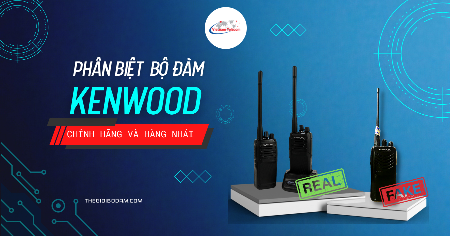 VTC - Cách sử dụng bộ đàm Kenwood (1)