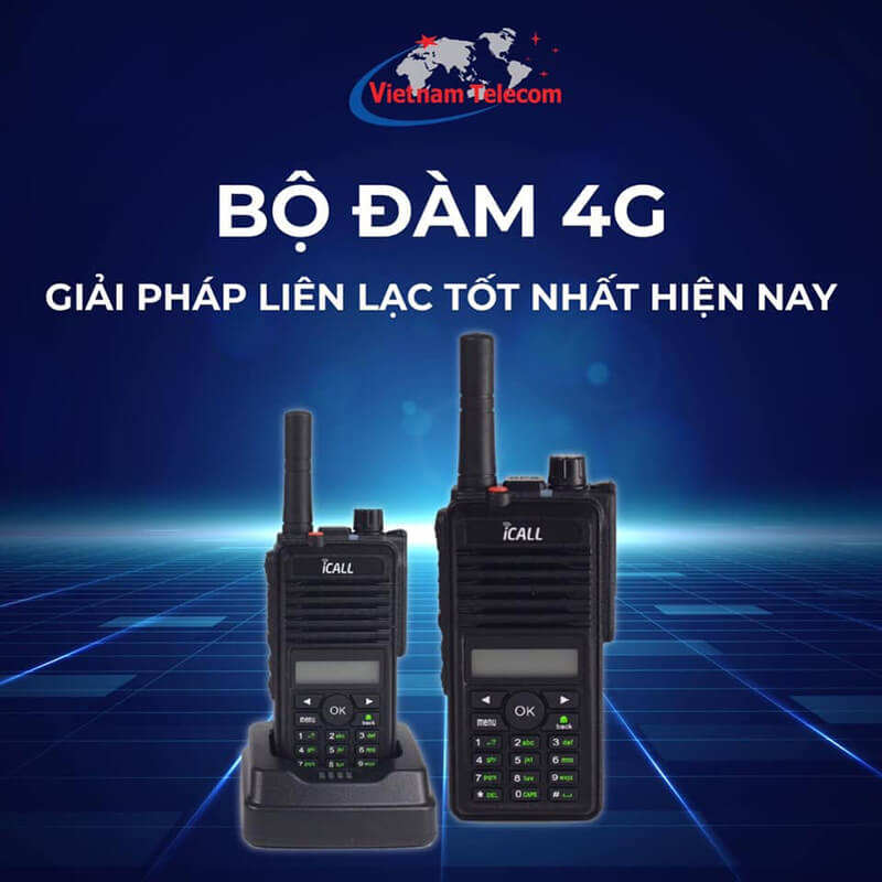 Ưu điểm của bộ đàm 4G