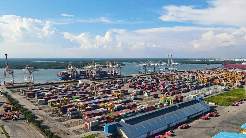 Bộ đàm cảng Cái Mép