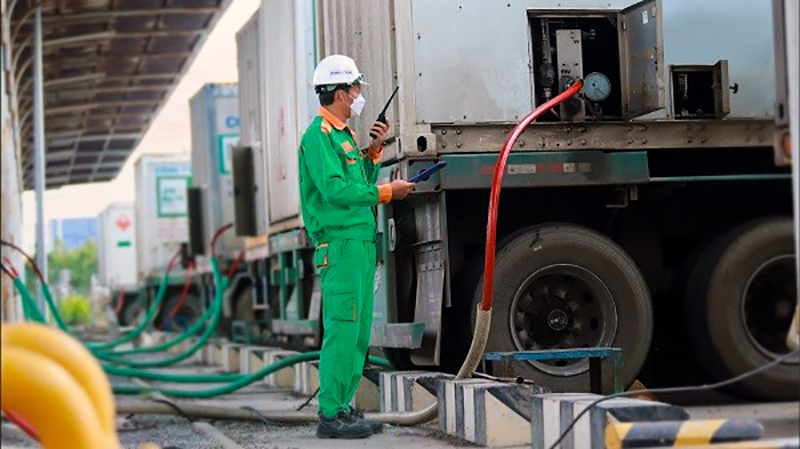 Bộ đàm chống cháy nổ khí dễ cháy