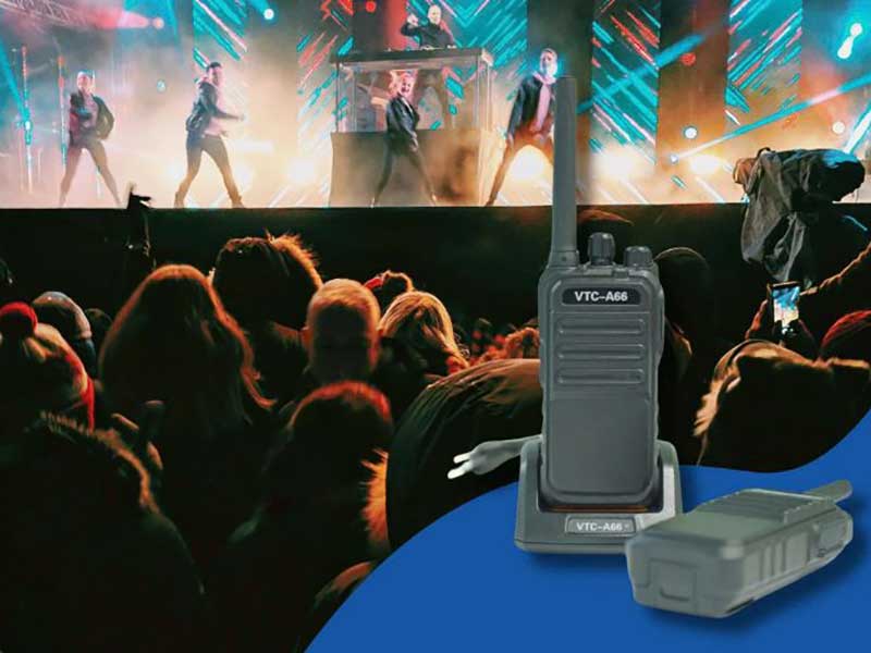 Hệ thống bộ đàm cho sự kiện trong nhà