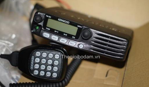 Máy bộ đàm Kenwood TM-281A/TM-481A kèm micro lớn công suất cao